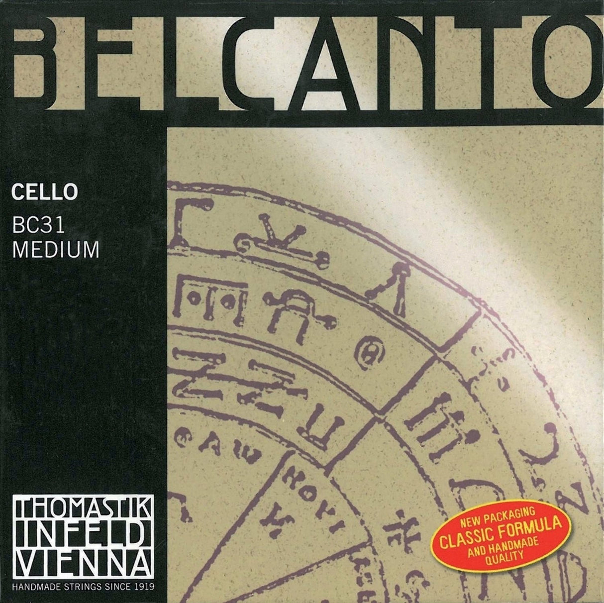 Thomastik-Infeld Cello Strings Belcanto - Medium (BC33)