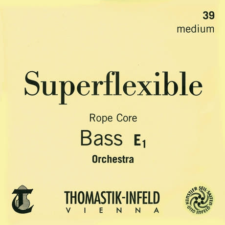 Thomastik-Infeld Kontrabass-kielet Superflexible rope core - E (37S)