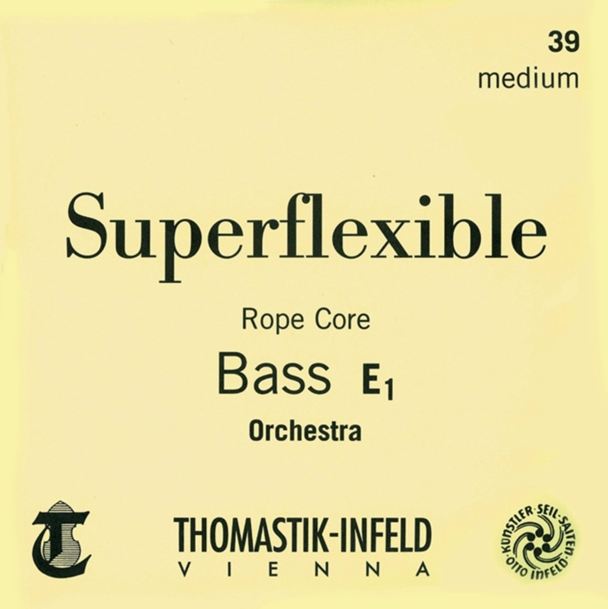 Thomastik-Infeld Double bass strings Superflexible rope core - H/B (38S)