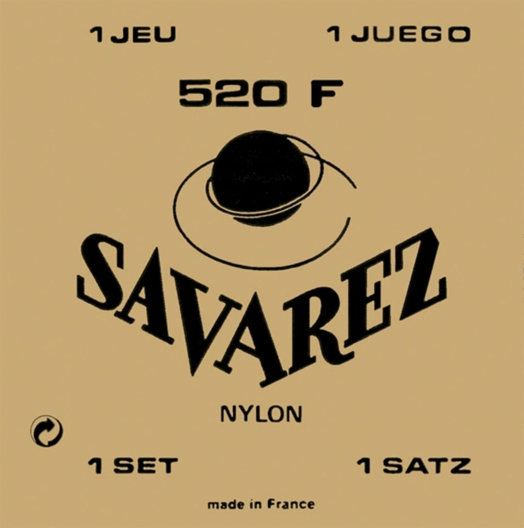 Savarez Kielet klassiselle kitaralle Traditional concert 520 - Set normal G3w (520F)