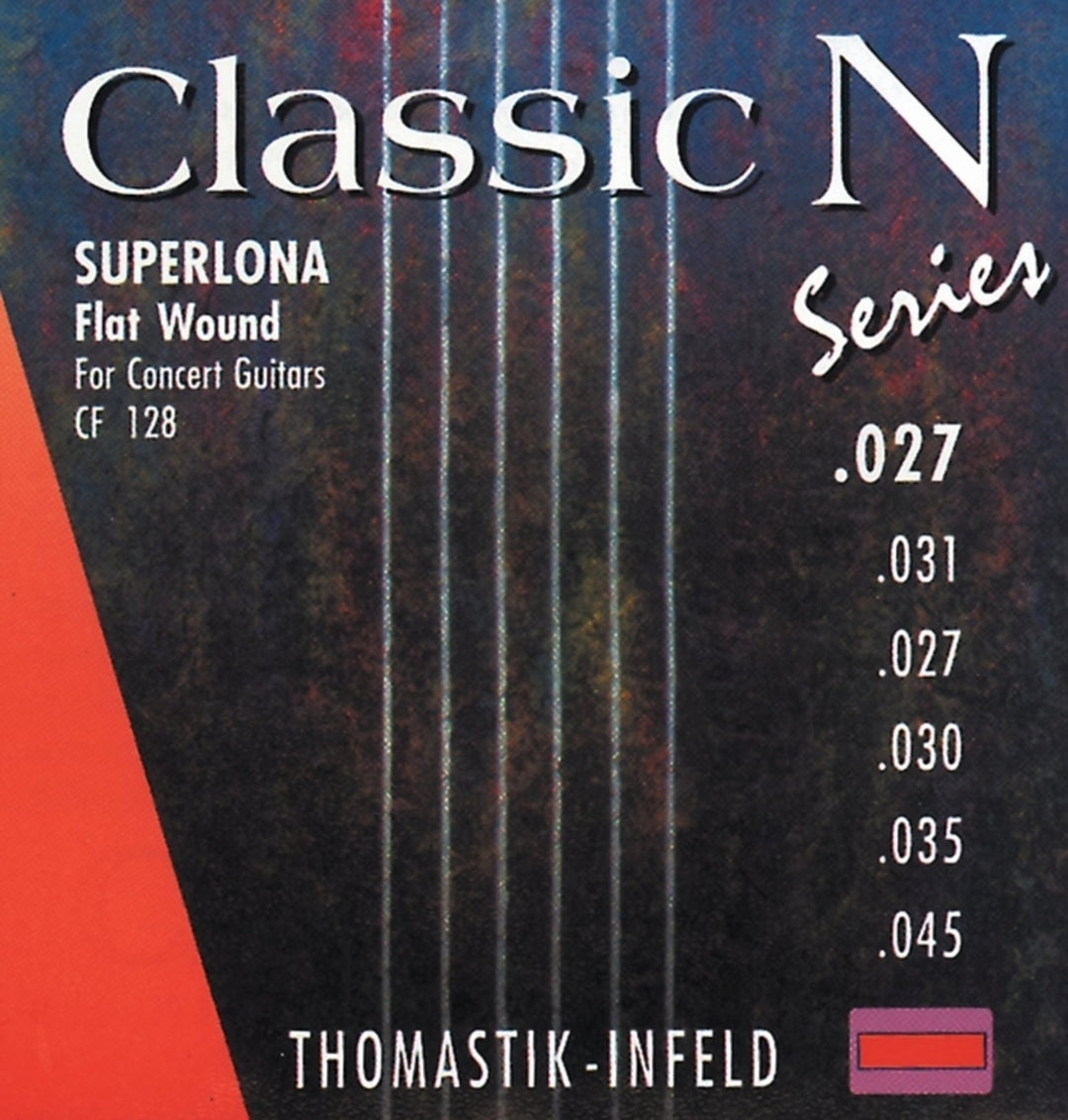 Thomastik-Infeld-kielet klassiselle kitaralle Classic N Series. Superlona – set (CF128)