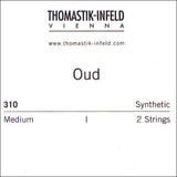Thomastik-Infeld oud-kieli C 310, kirkas nylon (pari)