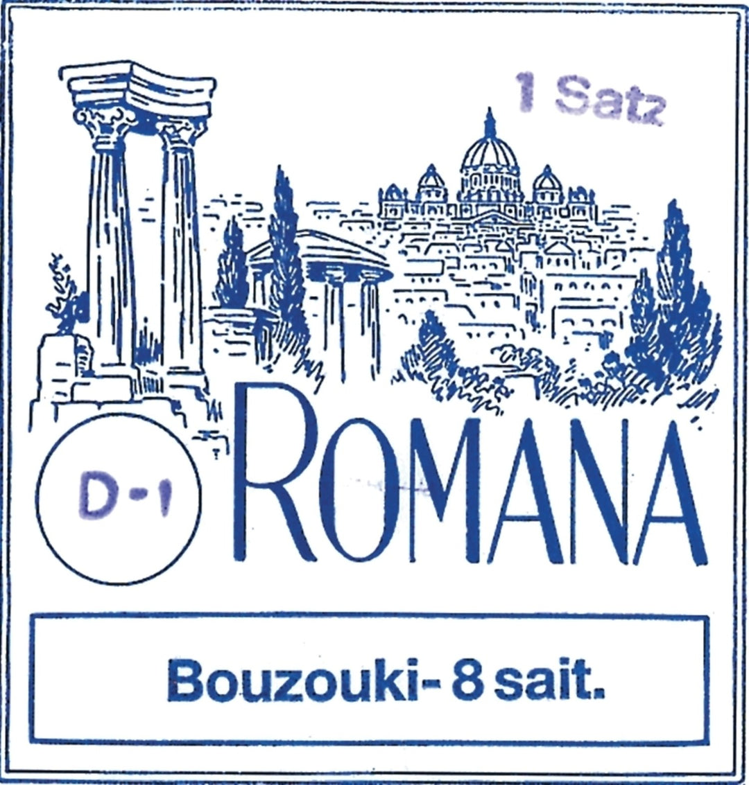Romana Bouzouki kielet - Set (8-string)