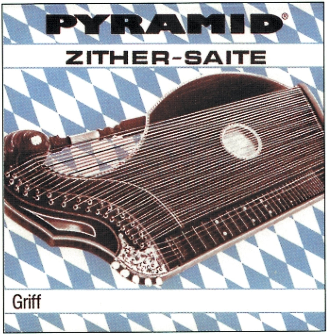 Pyramid-kielet zitherille Fingerboard strings, Munich tuning - Set (D-Bronze) (590.300)