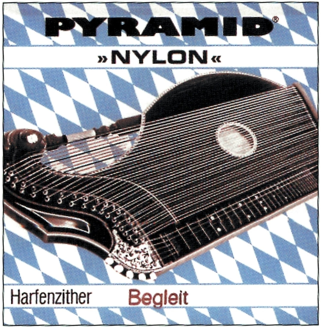 Pyramid Kielet zitherille Nylon. Harppu-/Ilmaresonanssi zither - Setti (604/Ba)