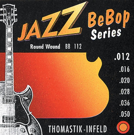 Thomastik-Infeld Strings for E-guitar Jazz BeBob series nickel round wound - Set 012rw (BB112)
