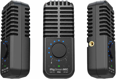 IK Multimedia iRig Stream Mic Pro USB-Mikrofoni