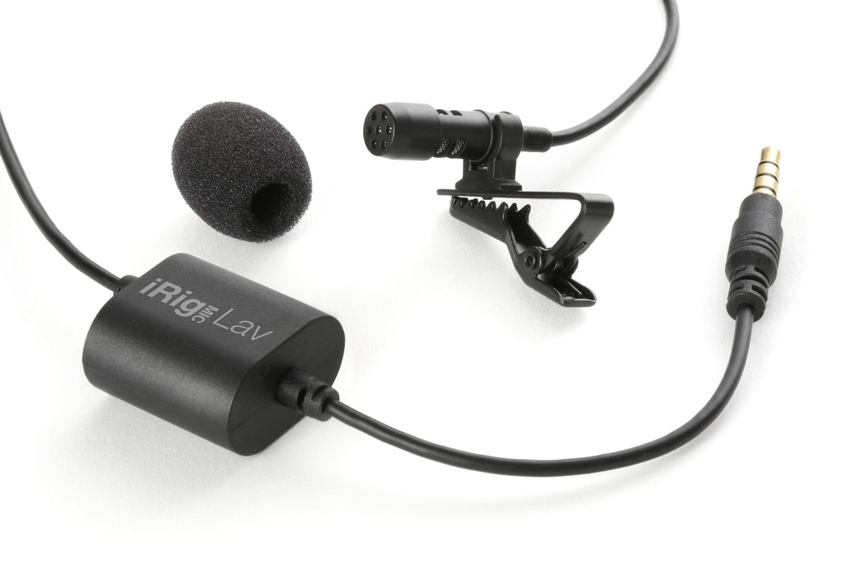 IK Multimedia iRig Mic Lav Lav Lavalier-mikrofoni