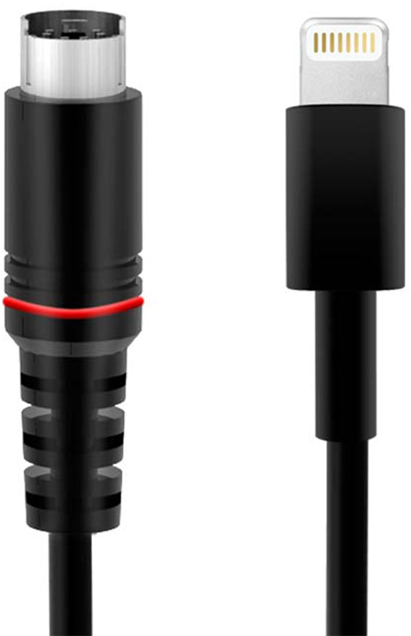 IK Multimedia Lightning Mini-DIN-virtakaapeli