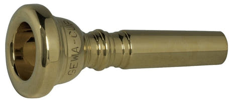 GEWA 11 mundstykke til Fürst-Pless-horn, messing