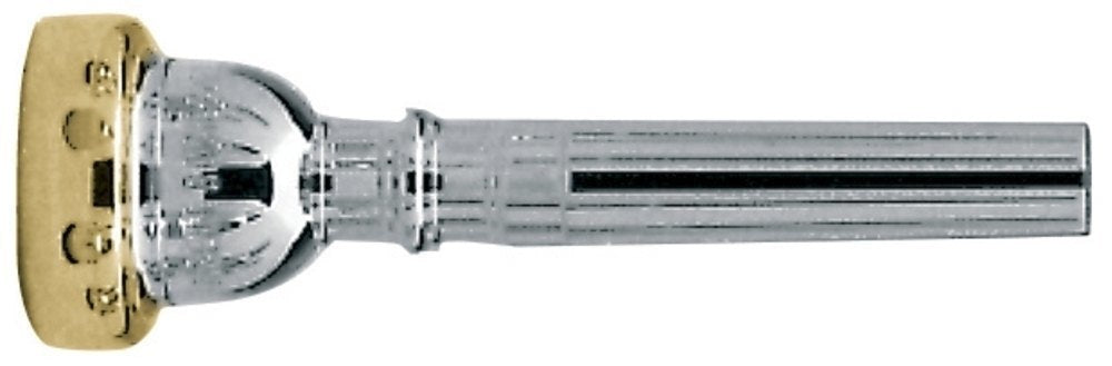 Vincent Bach Standard 351 10 1/2C -trumpettien suukappale, reuna ja kuppi kultaa