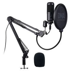 DNA USB Mikrotonit med Boom Arm og Popfilter