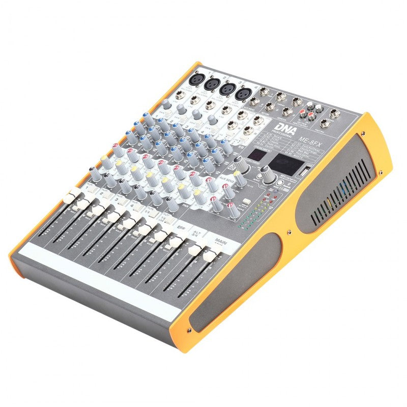 DNA ME-8FX 8 kanals mixer med Bluetooth