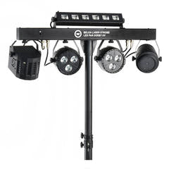 LIGHT4ME T-BAR LASER STROBE LED PAR DERBY UV IR -monitehoste