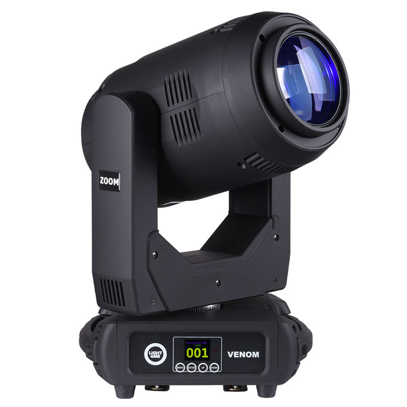 LIGHT4ME VENOM ZOOM 350 moving head LED-säde spotwash