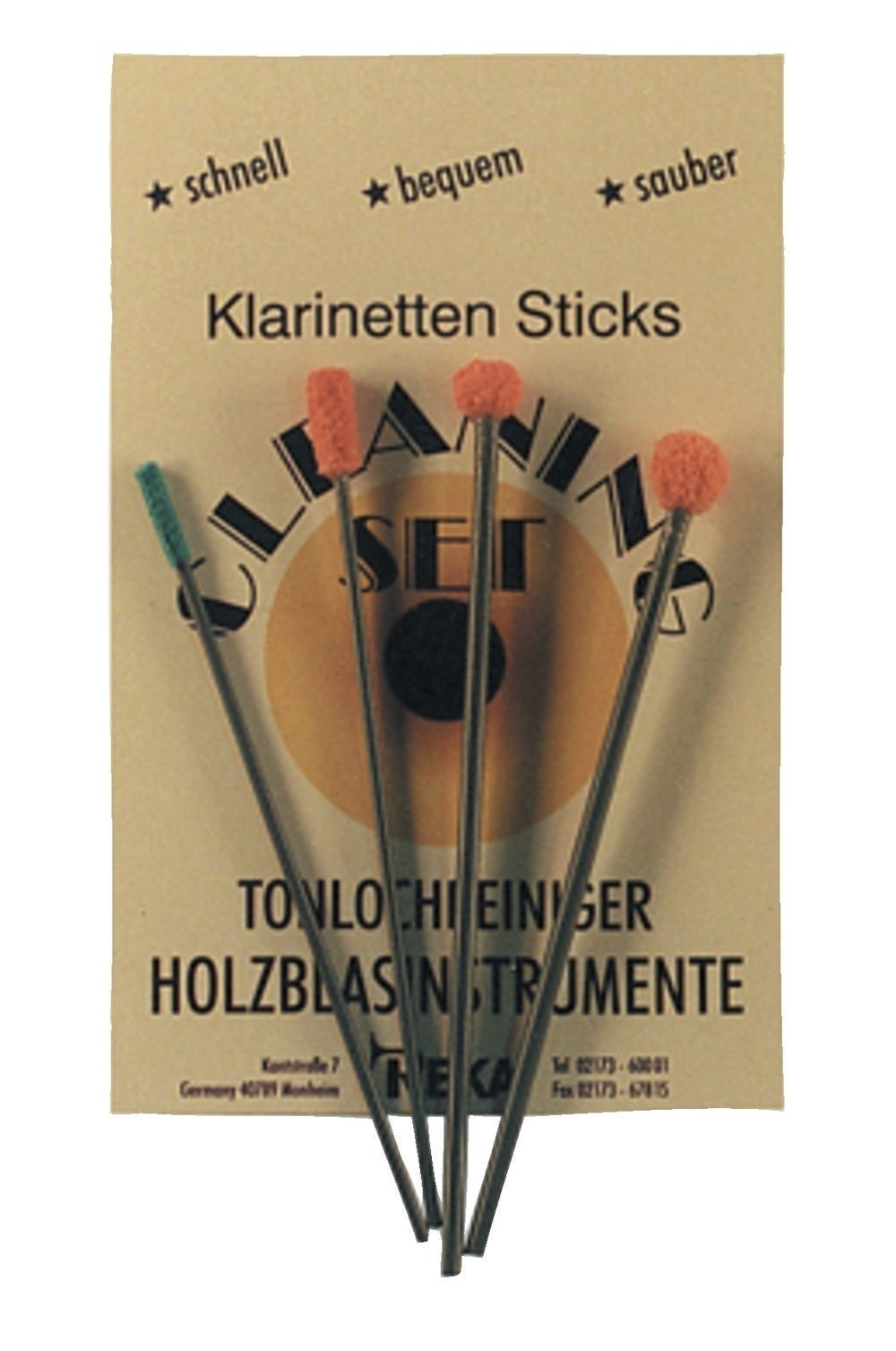 Reka rensepinde til klarinettens tonehuller