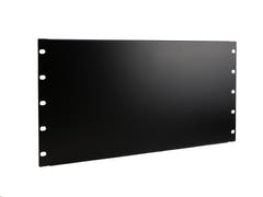OMNITRONIC Etupaneeli Z-19U-muoto, teräs, musta 5U