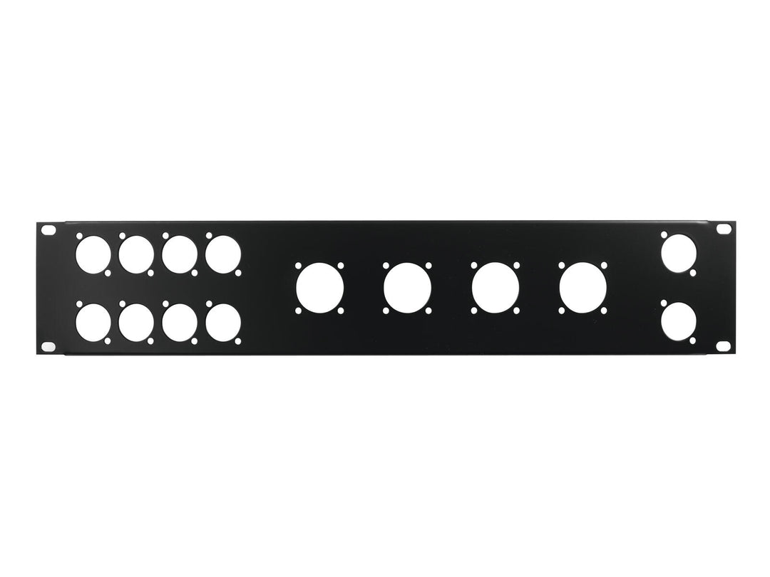 OMNITRONIC Etupaneeli Z-19 8x D-Type/4xNL8/T 2U