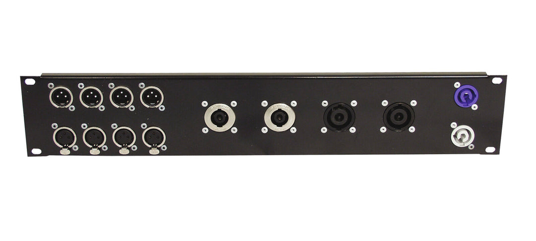OMNITRONIC Etupaneeli Z-19 8x D-Type/4xNL8/T 2U