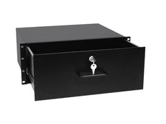 OMNITRONIC Rack-lokero lukolla 4U