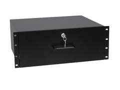 OMNITRONIC Rack-lokero lukolla 4U