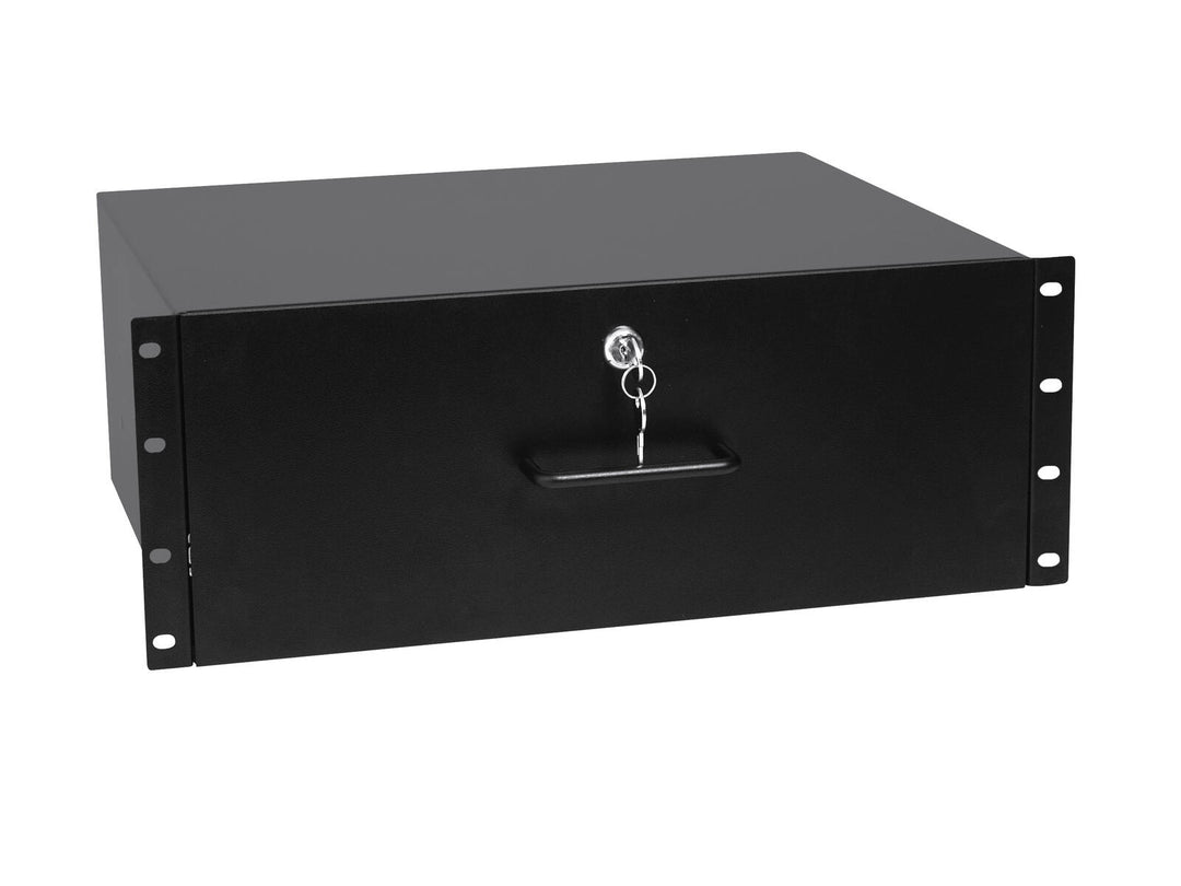 OMNITRONIC Rack-lokero lukolla 4U