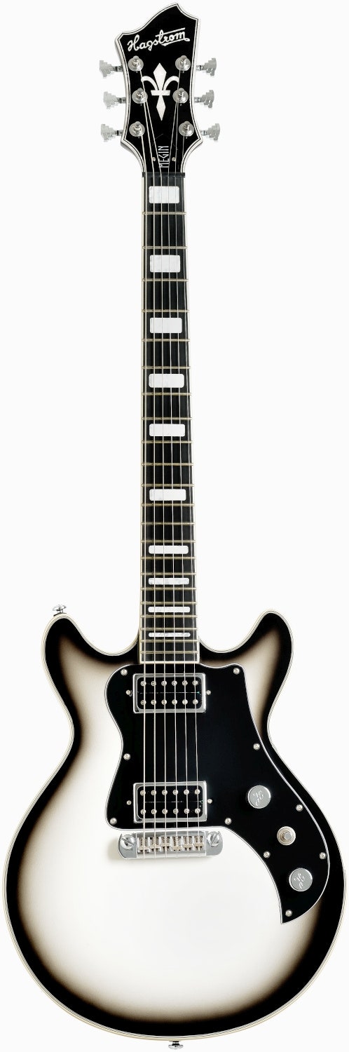 Hagstrom Megin Harmaa Burst