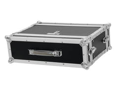 ROADINGER Effect Rack CO DD, 3U, 24cm syvä, musta