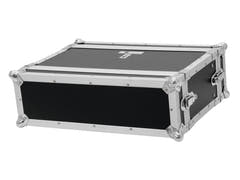 ROADINGER Effect Rack CO DD, 3U, 24cm syvä, musta