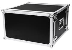 ROADINGER Effect Rack CO DD, 6U, 38cm dyb, black