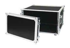 ROADINGER Effect Rack CO DD, 6U, 38cm dyb, black