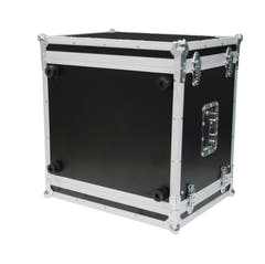ROADINGER Effect Rack CO DD, 8U, 38cm dyb, black