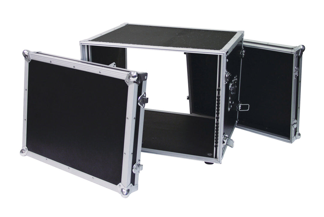 ROADINGER Effect Rack CO DD, 8U, 38cm dyb, black