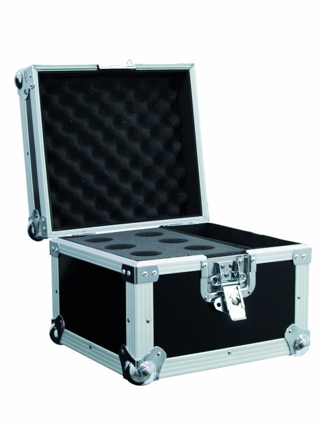 Mikrotonit Flightcase Road 6 (Musta)