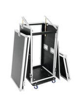 Roadinger Combo-kotelo Pro 20U w. Wheels (pyörät)