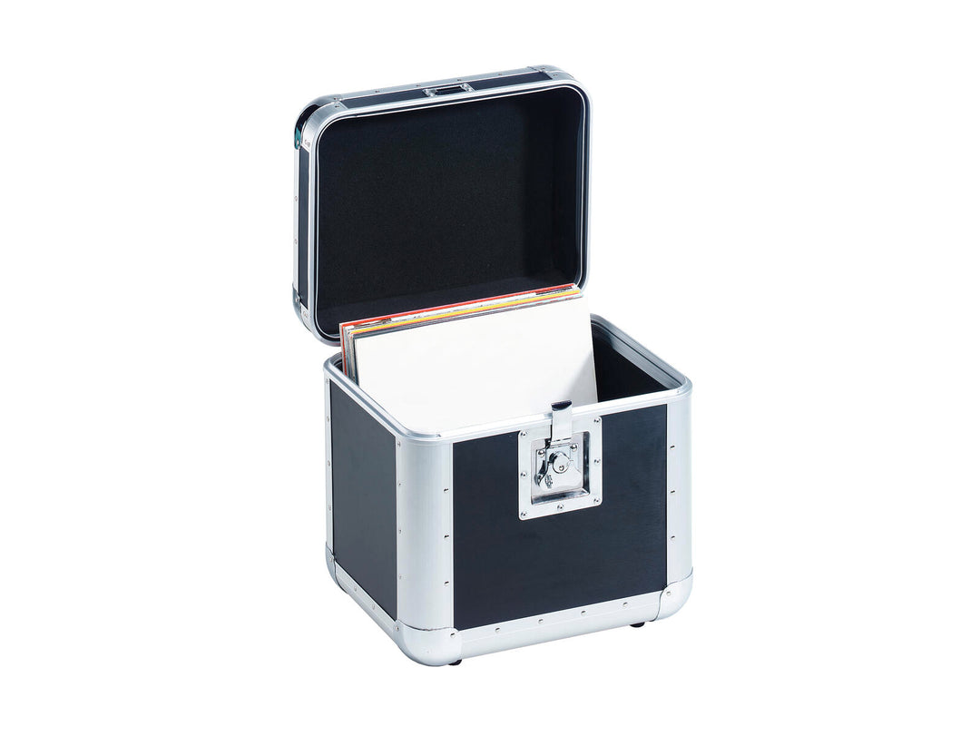ROADINGER Record Case ALU 75/25, rundad, bk