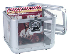 ROADINGER Record Case ALU 75/25, pyöristetty, akryyli
