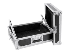 ROADINGER Mixer Case Pro MCV-19, säädettävä, Black, 8U