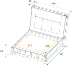 ROADINGER Laptop-laukku LC-17