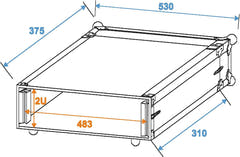 Flightcase langattomille mikrofonijärjestelmille