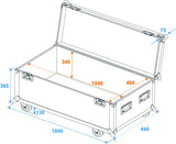 Eurolite Lentokotelo Pro pyörillä (100 x 40 x 40cm)