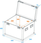 Eurolite Lentokotelo Pro (60 x 50 x 50cm)