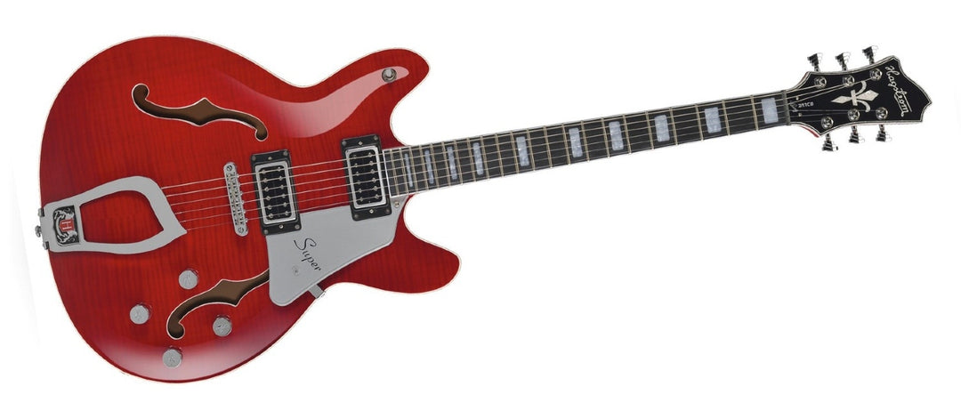 Hagstrom Super Viking Wild Cherry