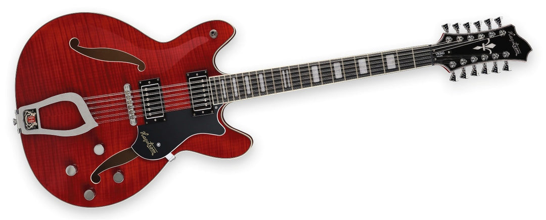 Hagstrom Viking Deluxe-12 Wild Cherry