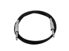 OMNITRONIC Jack-kaapeli 6.3 mono 1m bk