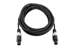 OMNITRONIC Speaker Cable SPEAKER 2x1.5 10m musta
