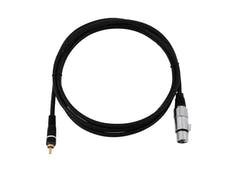 OMNITRONIC Adapterikaapeli RCA/XLR(F) 2m bk