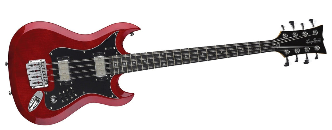 Hagstrom H8II 8-kielinen bassokitara Wild Cherry Transparent