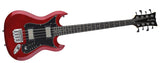 Hagstrom H8II 8-kielinen bassokitara Wild Cherry Transparent
