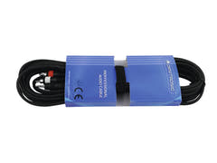 OMNITRONIC 3,5 Jack/2xRCA -adapterikaapeli 6 m bk